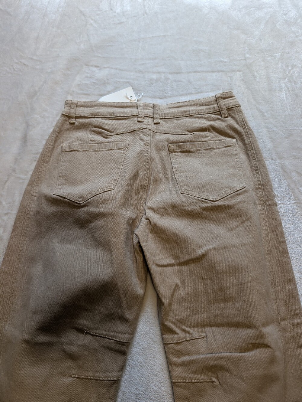 Flamingals Stitch Detail Straight Leg Crop Pants NWT Women's NWT Large - Picture 7 of 8